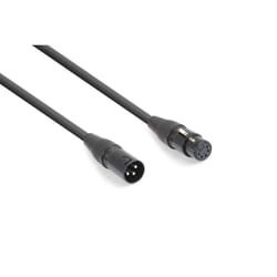 PD-Connex 177947 câble audio 0,1 m XLR (3-pin) XLR (5-pin) Noir