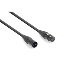 PD-Connex 177944 câble audio 0,1 m XLR (3-pin) XLR (5-pin) Noir