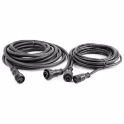 BeamZ Professional BWA412/418 kit prolongateur 5 mètres, XLR, Mâle, XLR, Femelle, 5 m, Noir