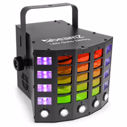 BeamZ Gobo Derby, Stroboscope discothèque, Noir, LED, LED, 8 lampe(s), 3 W