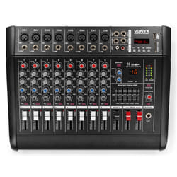 Vonyx AM8A 8 canaux Noir