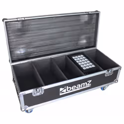 BeamZ 150.697, Mallette de transport, Noir, Argent