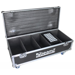 BeamZ 150.697 étui pour équipements Mallette de transport Noir, Argent