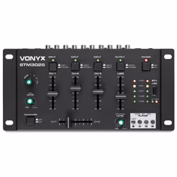 Vonyx STM3025B, 4 canaux, Noir