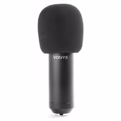 Vonyx CMS400B Noir, Or Microphone de studio