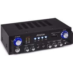 Fenton AV-100BT, 2.0 canaux, 100 W, 50 W, 250 mV, 47 Ohm, 6.3 mm / RCA