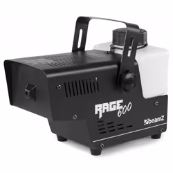 BeamZ Rage 600I Machine à fumer 0,5 L 600 W Noir, Blanc