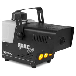 BeamZ Rage 600LED Machine à fumer 0,5 L 600 W Noir, Blanc