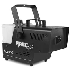 BeamZ Rage 1000 Machine à fumer 2 L 1000 W Noir, Blanc
