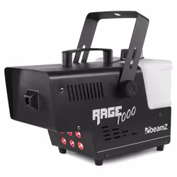 BeamZ Rage 1000LED Machine à fumer 2 L 1000 W Noir, Blanc