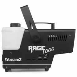 BeamZ Rage 1000LED Machine à fumer 2 L 1000 W Noir, Blanc