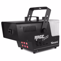 BeamZ Rage 1500LED Machine à fumer 3,5 L 1500 W Noir, Blanc
