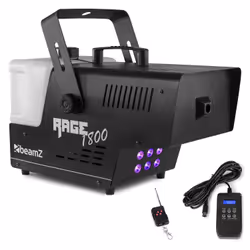 BeamZ Rage 1800LED, LED, 6 lampe(s), Bleu, Vert, Rouge, 1800 W, 230 - 240 V, 50 - 60 Hz