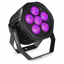 BeamZ WBP612IP, Projecteur laser discothèque, Noir, IP65, LED, DMX, DMX