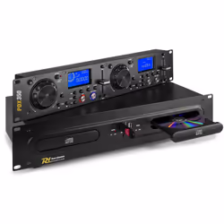 Power Dynamics PDX350, 4,5 kg, Noir, Lecteur CD personnel
