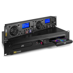 Power Dynamics PDX350 Lecteur CD personnel Noir