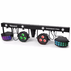 BeamZ 153.803 stroboscope et lumière disco Adapté à une utilisation à l'intérieur Projecteur laser disco et stroboscope Noir