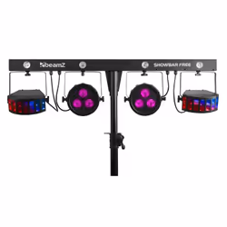 BeamZ 153.803 stroboscope et lumière disco Adapté à une utilisation à l'intérieur Projecteur laser disco et stroboscope Noir