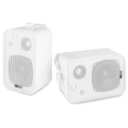Power Dynamics BV40V haut-parleur 2-voies Blanc Avec fil 10 W