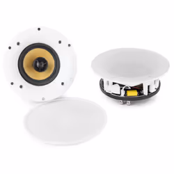 Power Dynamics WCS65, 2-voies, Avec fil, 60 W, 50 - 20000 Hz, 8 Ohm, Blanc