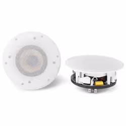 Power Dynamics WCS80 haut-parleur 2-voies Blanc Avec fil 70 W
