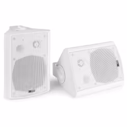 Power Dynamics BGB50, 2-voies, Avec fil &amp;sans fil, 100 W, 80 - 20000 Hz, 8 Ohm, Blanc