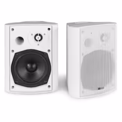 Power Dynamics BGB50 haut-parleur 2-voies Blanc Avec fil &sans fil 100 W