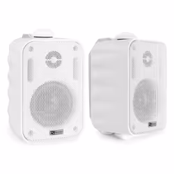 Power Dynamics BGO30B haut-parleur 2-voies Blanc Avec fil 60 W