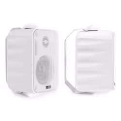 Power Dynamics BGO30B haut-parleur 2-voies Blanc Avec fil 60 W