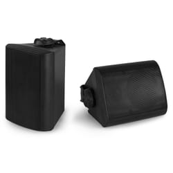 Power Dynamics BGO40B haut-parleur 2-voies Noir Avec fil 100 W