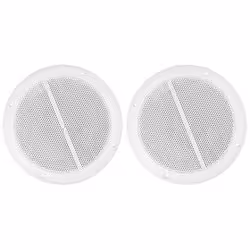 Power Dynamics MS50, 2.0 canaux, Avec fil, 25 W, 90 - 20000 Hz, 8 Ohm, Blanc