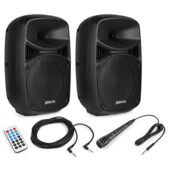 Vonyx VPS082A set d'enceintes Universel Noir