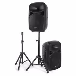 Vonyx VPS102A, Universel, Noir, 25,4 cm (10"), Secteur, 100 - 240 V, 50 - 60 Hz