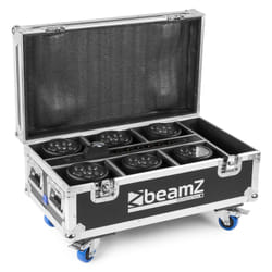 BeamZ FCC66 étui pour équipements Mallette de transport Noir, Argent