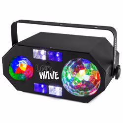 BeamZ LEDWAVE Projecteur laser discothèque Noir