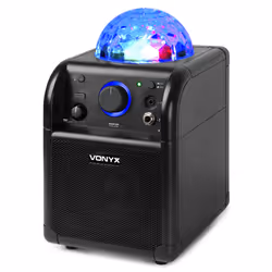 Vonyx SBS50B haut-parleur Noir Avec fil &sans fil 50 W