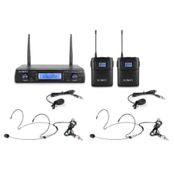Vonyx WM52B Noir Microphone de scène/direct