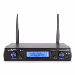 Vonyx WM52B Noir Microphone de scène/direct