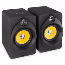 Vonyx XP50, 60 - 20000 Hz, 2,54 cm (1"), 13,3 cm (5.25"), 100 - 240 V, 50 - 60 Hz, Noir
