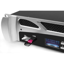 Vonyx VPA600 2.0 canaux Spectacle/Scène Aluminium, Noir