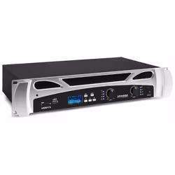 Vonyx VPA600 2.0 canaux Spectacle/Scène Aluminium, Noir