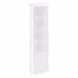 Power Dynamics ICS4, Montage mural, 20 W, 94 dB, 90 - 16000 Hz, Blanc, Aluminium, Métal, Plastique