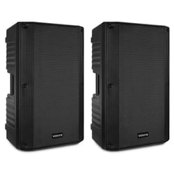 Vonyx VSA120S haut-parleur 2-voies Noir Avec fil 400 W