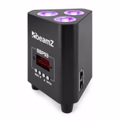 BeamZ BBP93 Adapté à une utilisation à l'intérieur Projecteur Disco Noir
