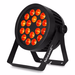 BeamZ BWA536 Projecteur laser disco et stroboscope Noir