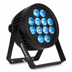 BeamZ BWA532, Projecteur laser disco et stroboscope, Noir, IP65, LED, 12 lampe(s), 12 W