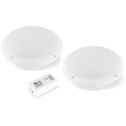 Power Dynamics BT10SET haut-parleur 2-voies Blanc Sans fil 60 W