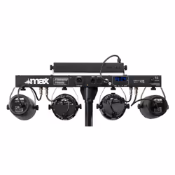 Max PartyBar 10 Adapté à une utilisation à l'intérieur Stroboscope discothèque Noir - Vue supplémentaire 4