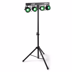 Max PartyBar 11, Stroboscope discothèque, Noir, CE, LED, 4 lampe(s), 20 W