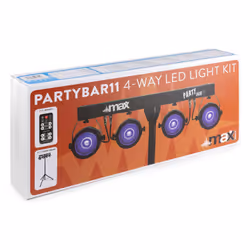 Max PartyBar 11 Adapté à une utilisation à l'intérieur Stroboscope discothèque Noir - Vue supplémentaire 11